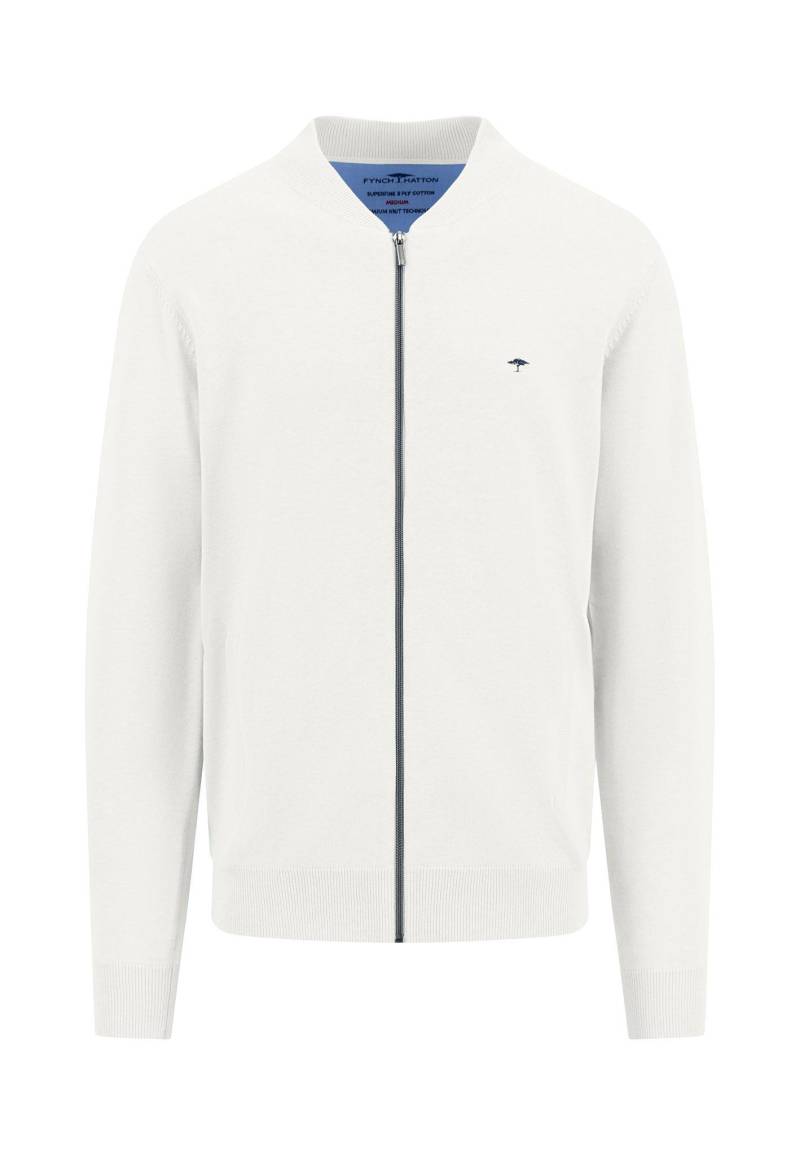 FYNCH-HATTON - Cardigan College, Superfine new offwhite - Gr. - M von FYNCH-HATTON