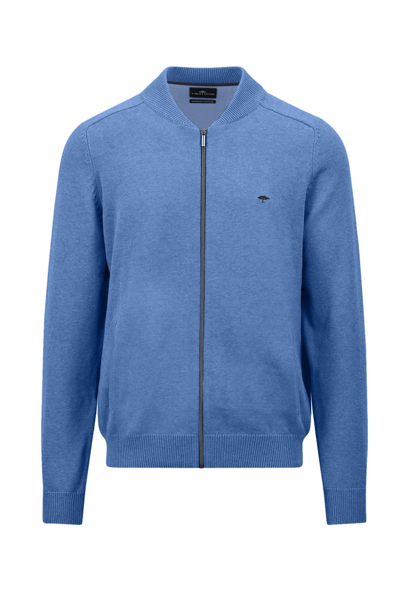 FYNCH-HATTON - Cardigan College, Supersoft crystal blue - Gr. - S von FYNCH-HATTON