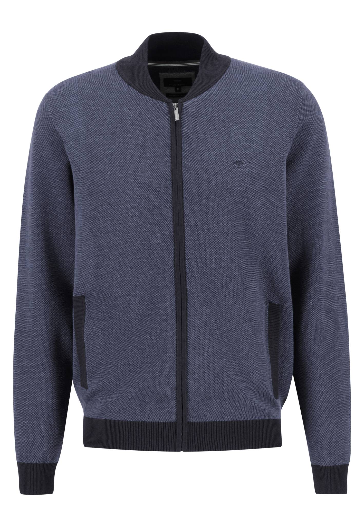 FYNCH-HATTON - Cardigan-College, Two Tone navy - Gr. - 3XL von FYNCH-HATTON