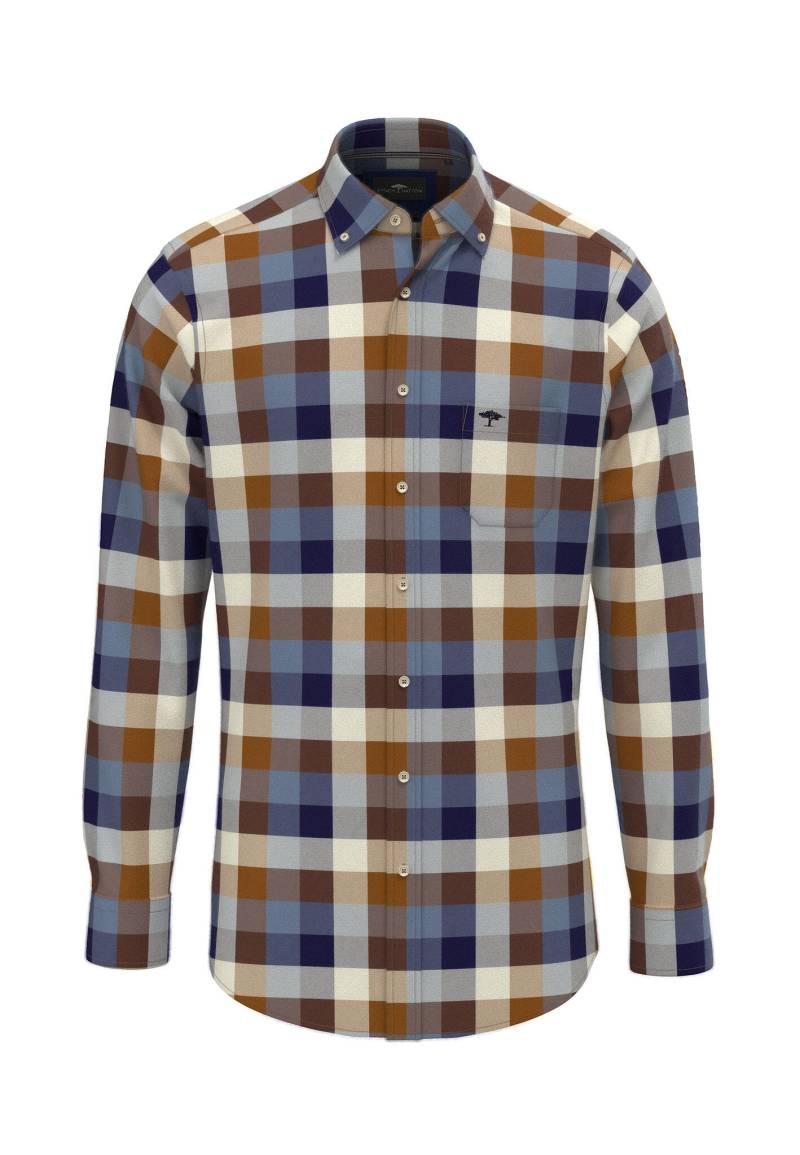 FYNCH-HATTON - Colorful Flannel Check, B.D., /1 hazel - Gr. - 3XL von FYNCH-HATTON
