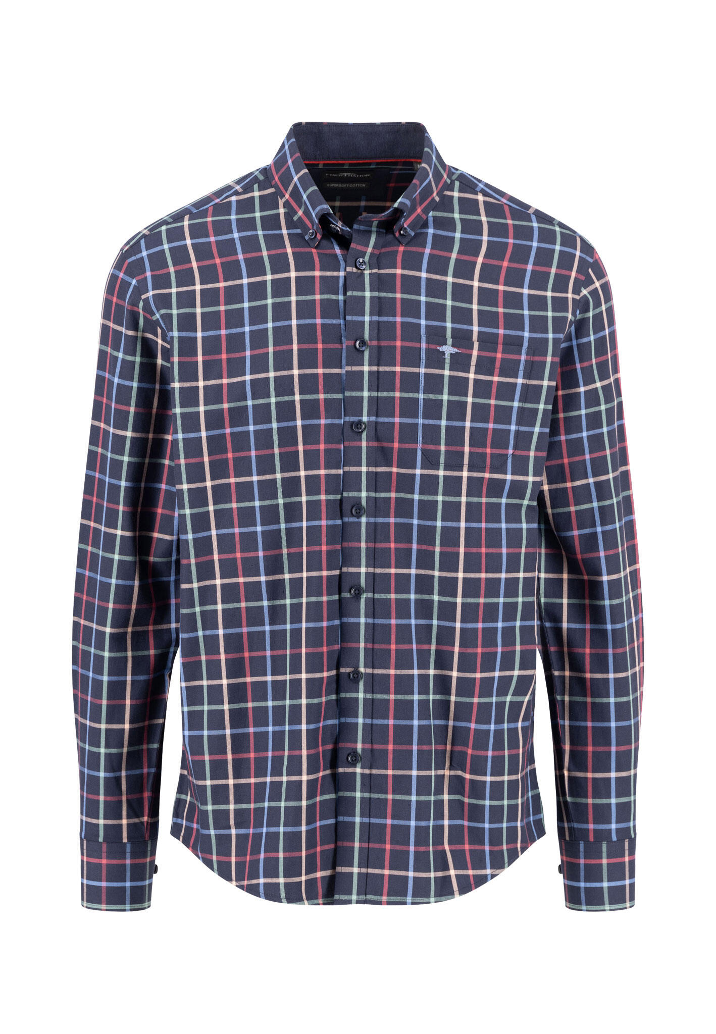 FYNCH-HATTON - Colorful Twill, B.D., 1/1 berry - Gr. - M von FYNCH-HATTON