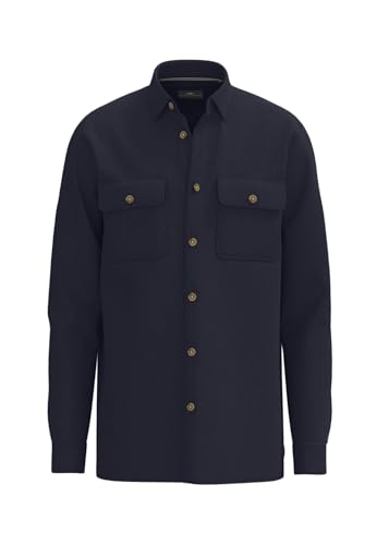FYNCH-HATTON Cord Overshirt mit Kentkragen Navy/XXL FYNCH-HATTON Cord Overshirt mit Kentkragen Navy/XXL von FYNCH-HATTON