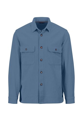 FYNCH-HATTON Cord Overshirt mit Kentkragen Cloud Blue / 3XL von FYNCH-HATTON
