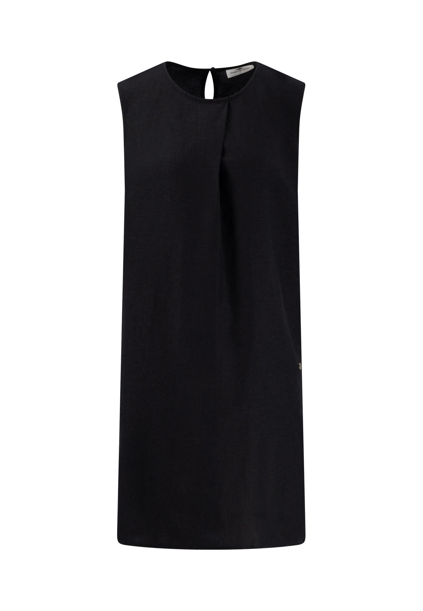 FYNCH-HATTON - DRESS TOP LINEN black - Gr. - 42 von FYNCH-HATTON