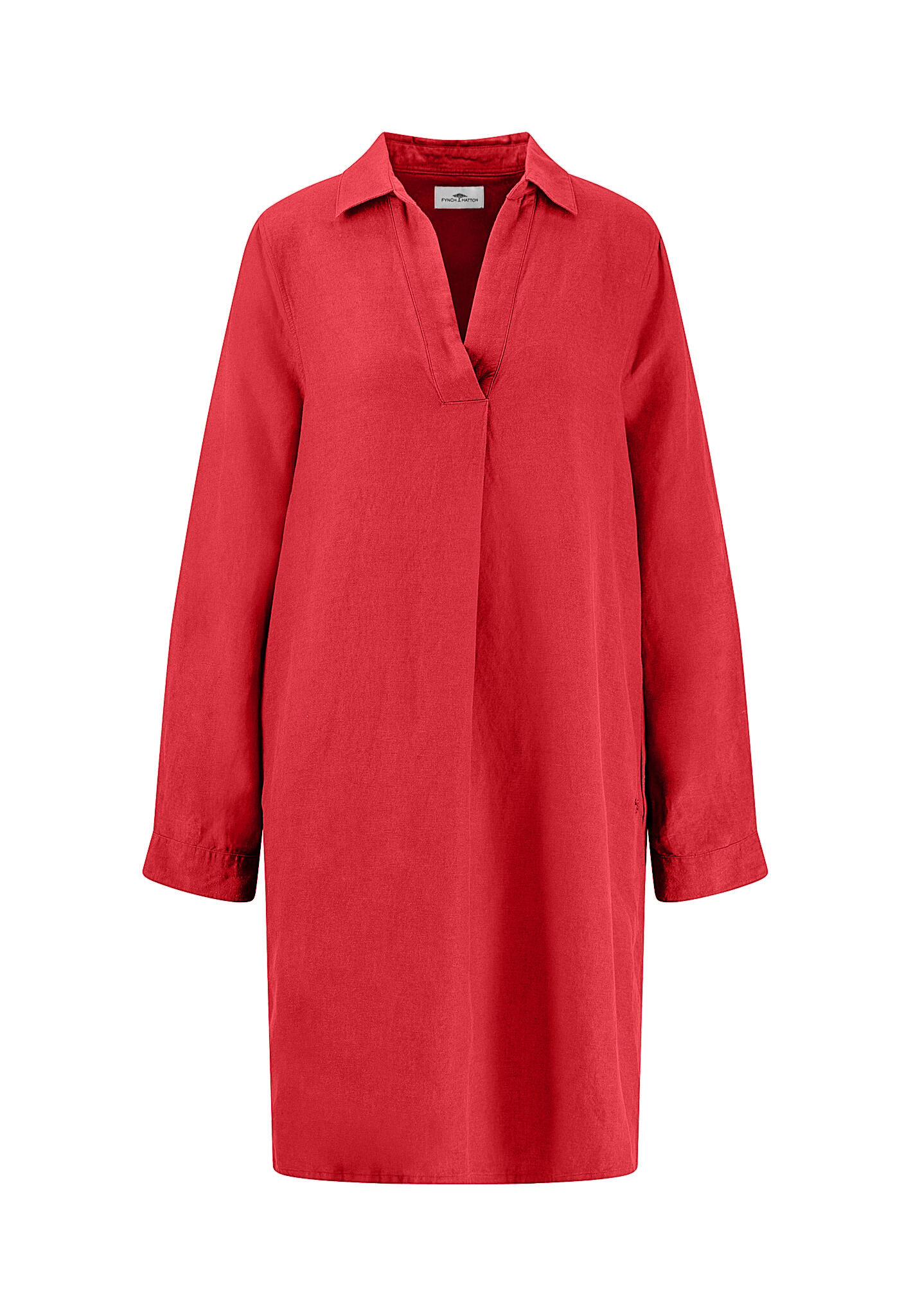 FYNCH-HATTON - DRESS TUNIC LINEN summer red - Gr. - 42 von FYNCH-HATTON
