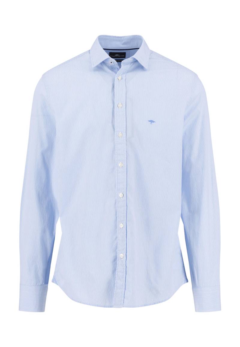 FYNCH-HATTON - Essential Fine Stripe, Kent, 1/1 soft blue - Gr. - L von FYNCH-HATTON