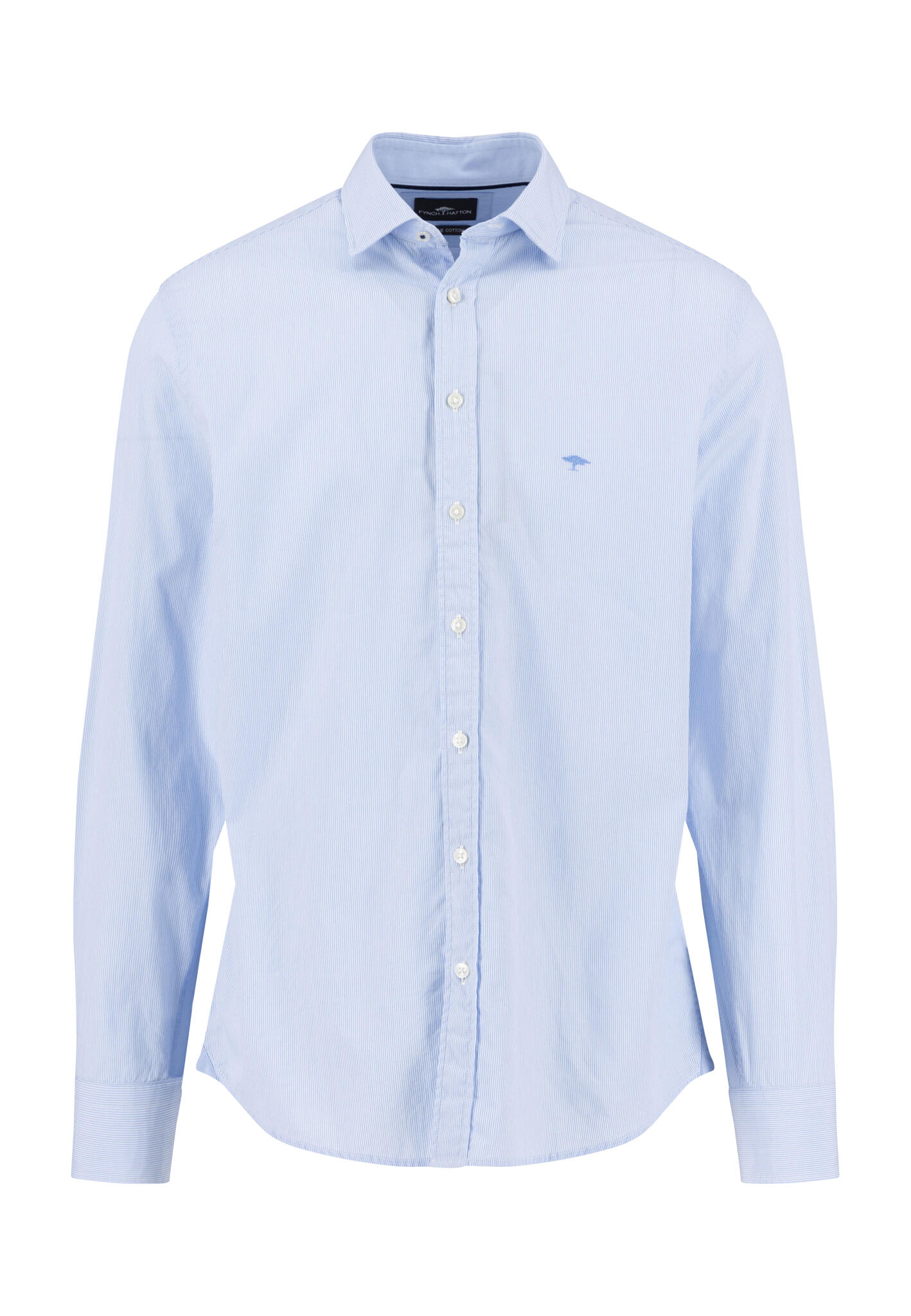 FYNCH-HATTON - Essential Fine Stripe, Kent, 1/1 soft blue - Gr. - XL von FYNCH-HATTON