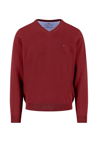 FYNCH-HATTON Feinstrickpullover aus Baumwolle mit V-Ausschnitt Garnet red/XXL FYNCH-HATTON Feinstrickpullover aus Baumwolle mit V-Ausschnitt Garnet red/XXL von FYNCH-HATTON