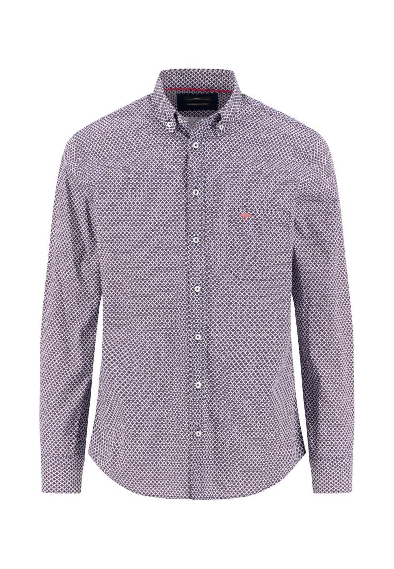 FYNCH-HATTON - Graphic Flower Print, B.D., 1/1 berry - Gr. - L von FYNCH-HATTON