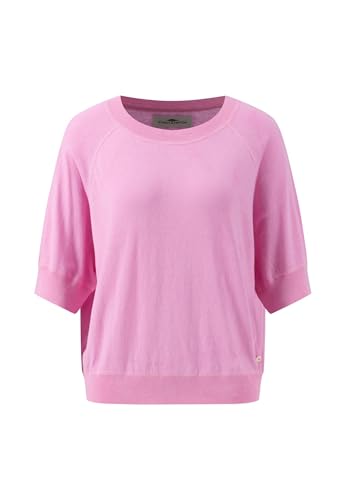 FYNCH-HATTON Halbarm Feinstrickpullover aus Baumwoll-Seiden-Mix Fondant PINK/XXL von FYNCH-HATTON