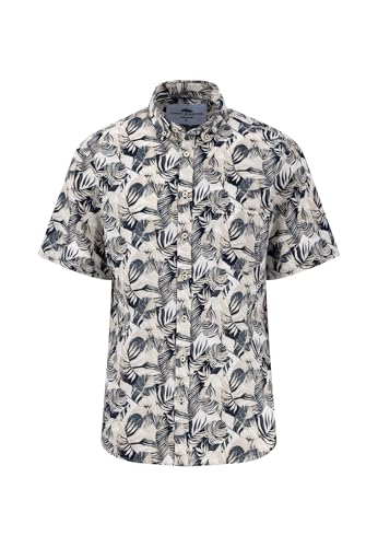 FYNCH-HATTON Halbarm-Hemd aus Baumwolle mit Floralmuster Sand / 3XL von FYNCH-HATTON