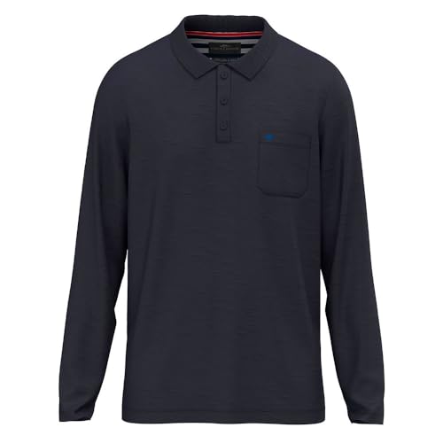 FYNCH-HATTON Heavy Slub Long Sleeve Polo XL von FYNCH-HATTON