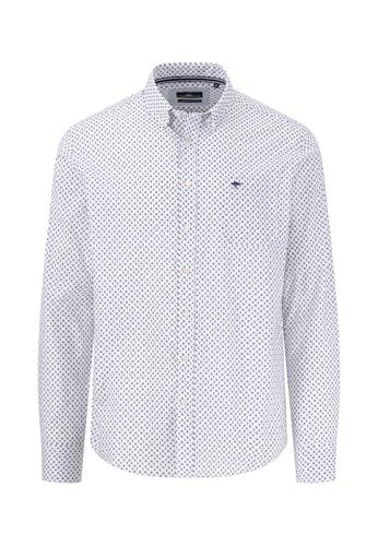 FYNCH-HATTON Hemd aus Baumwolle mit Button-Down-Kragen Navy/XXL von FYNCH-HATTON