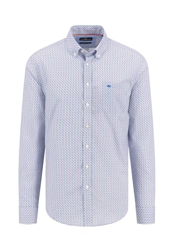 FYNCH-HATTON Hemd aus Baumwolle mit Button-Down-Kragen Poppy red/L von FYNCH-HATTON