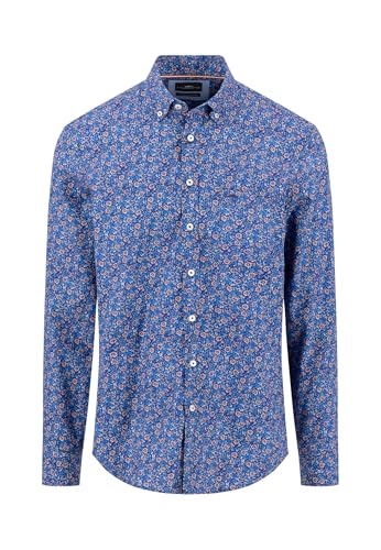 FYNCH-HATTON Hemd aus Baumwolle mit Print Navy/L von FYNCH-HATTON