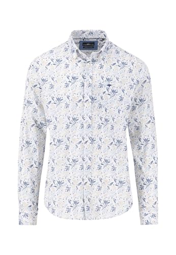 FYNCH-HATTON Hemd aus Baumwolle mit floralem Alloverprint Summer Breeze/XXL von FYNCH-HATTON