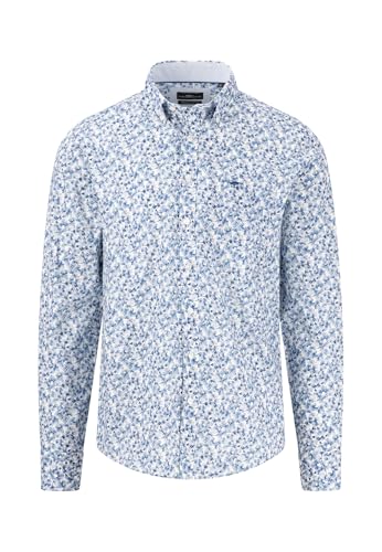 FYNCH-HATTON Hemd mit Button-Down-Kragen und floralem Print Navy/M von FYNCH-HATTON