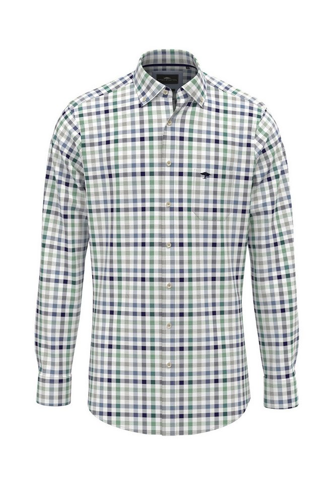 FYNCH-HATTON Hemdjacke mit Karo Muster von FYNCH-HATTON