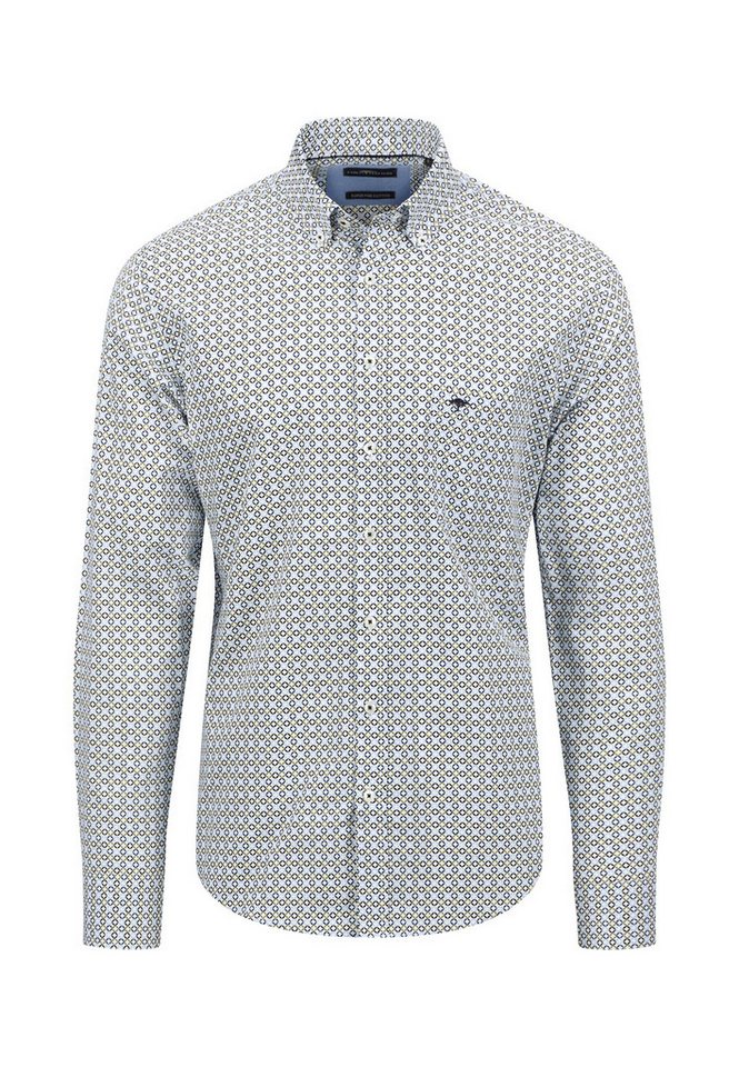 FYNCH-HATTON Hemdjacke mit Print Muster von FYNCH-HATTON