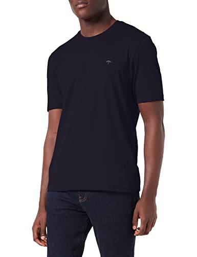 Fynch-Hatton Herren, Basic T-Shirt, Blau (Navy 685), Medium (Herstellergröße: M) von FYNCH-HATTON