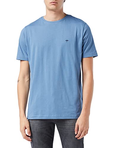 FYNCH-HATTON Herren, Basic T-Shirt, Blau (Pacific 623), Small (Herstellergröße: S) von FYNCH-HATTON