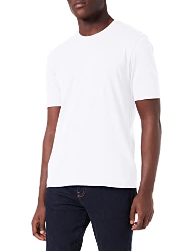Fynch-Hatton Herren, Basic T-Shirt, Weiß (White 802), Large (Herstellergröße: L) von FYNCH-HATTON