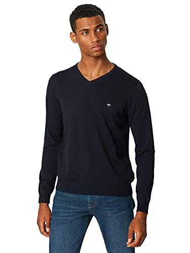 FYNCH-HATTON Herren Pullover, V-neck Pullover, Navy, XXL EU von FYNCH-HATTON