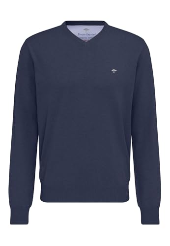 FYNCH-HATTON Herren Pullover, V-neck Pullover, Night, XXL EU von FYNCH-HATTON