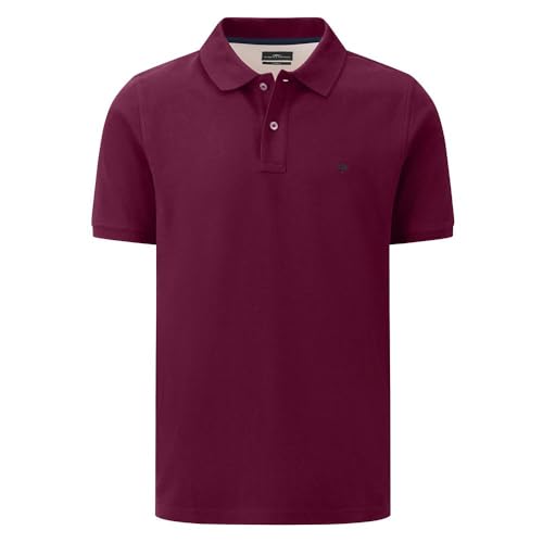 FYNCH-HATTON Herren - Klassisches Poloshirt aus Supima-Baumwolle, Dark Crocus, L von FYNCH-HATTON