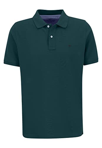 FYNCH-HATTON Herren - Klassisches Poloshirt aus Supima-Baumwolle, Diesel, 3XL von FYNCH-HATTON