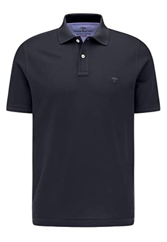 FYNCH-HATTON Herren - Klassisches Poloshirt aus Supima-Baumwolle, Navy, 4XL von FYNCH-HATTON