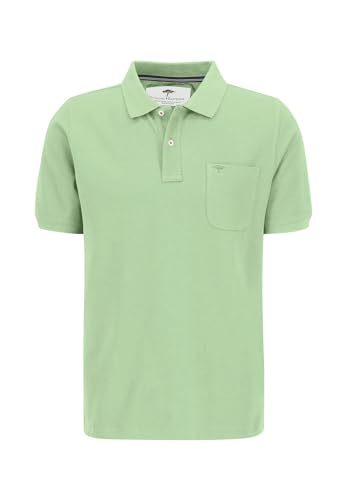 FYNCH-HATTON Herren - Klassisches Poloshirt aus Supima-Baumwolle, Soft Green, L von FYNCH-HATTON