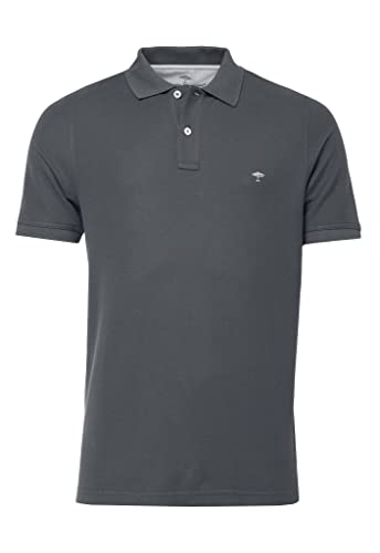 FYNCH-HATTON Herren Shirt basaltgrau/weiß S von FYNCH-HATTON