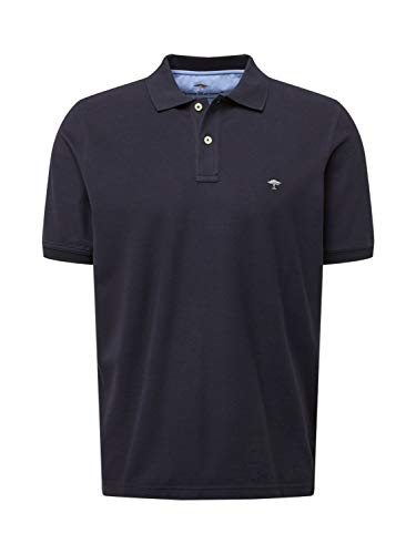 FYNCH-HATTON Herren - Klassisches Poloshirt aus Supima-Baumwolle, Navy, 3XL von FYNCH-HATTON