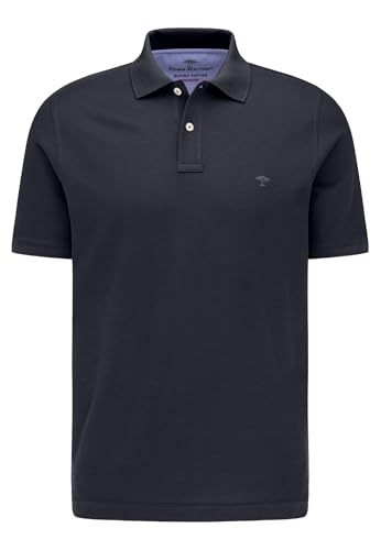 FYNCH-HATTON Herren - Klassisches Poloshirt aus Supima-Baumwolle, Navy, XXL von FYNCH-HATTON