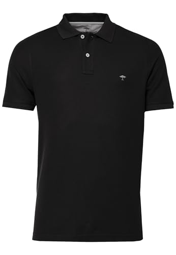 Fynch-Hatton Herren Polo, Basic Poloshirt, per Pack Schwarz (Black 999), X-Large (Herstellergröße: XL) von FYNCH-HATTON