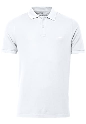 FYNCH-HATTON Poloshirt 10001700 - Herren Poloshirt Kurzarm White 4XL von FYNCH-HATTON