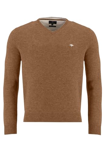 FYNCH-HATTON V-Neck Pullover aus Merino-Kaschmir Coffee/M von FYNCH-HATTON