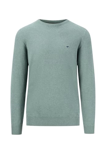 FYNCH-HATTON Herren Pullover aus Strukturstrick, Sage Green, 3XL von FYNCH-HATTON