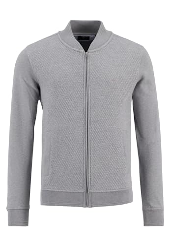 FYNCH-HATTON Herren Sweatjacke Grau M von FYNCH-HATTON