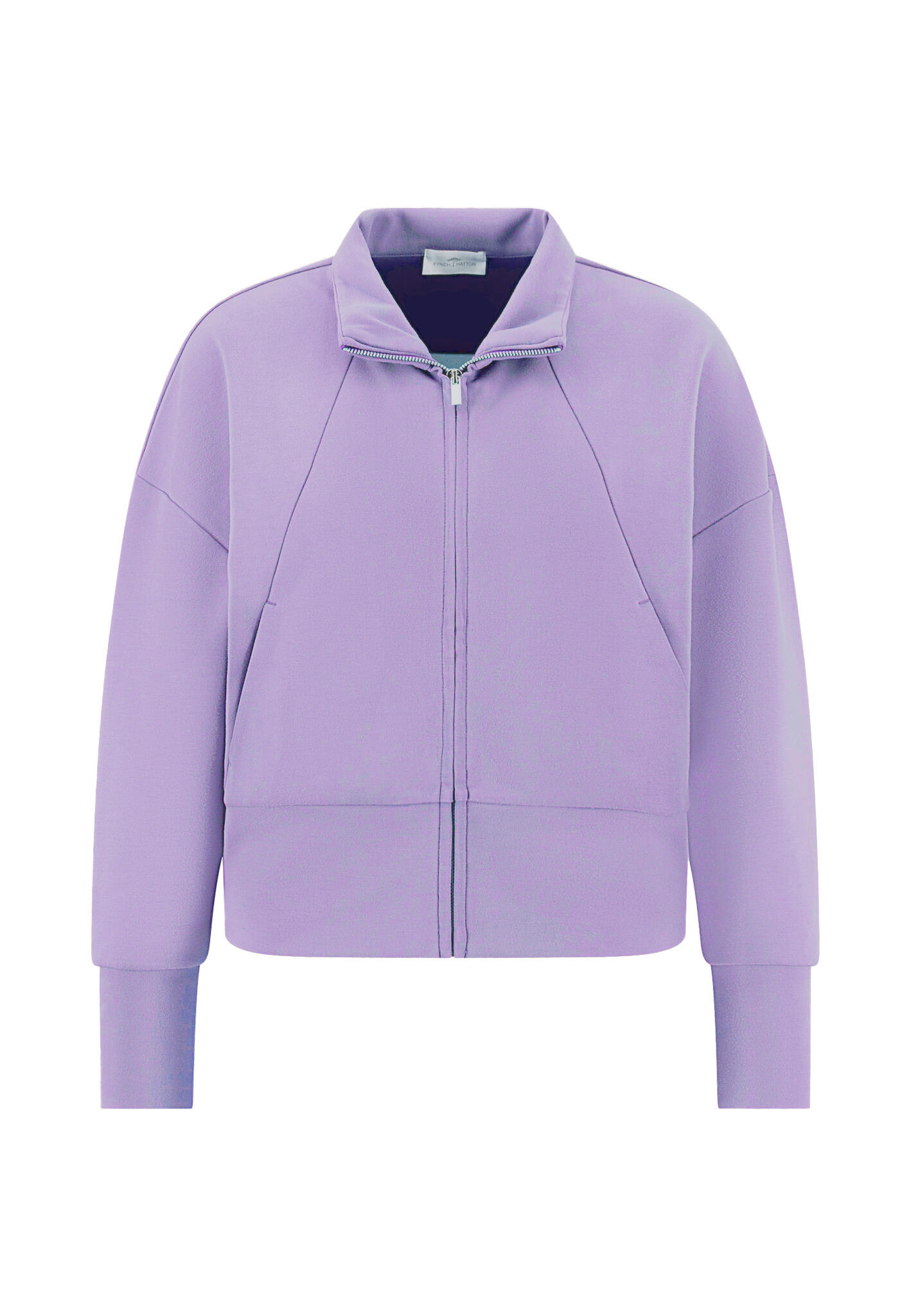 FYNCH-HATTON - JACKET COLLEGE CONTRAST COZi TOUCH wisteria lilac - Gr. - S von FYNCH-HATTON