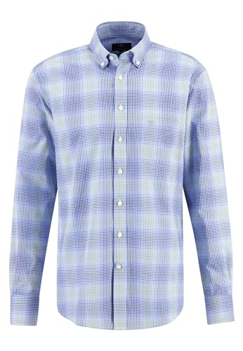 FYNCH-HATTON Kariertes Hemd aus weicher Baumwolle Spring Green/XL von FYNCH-HATTON