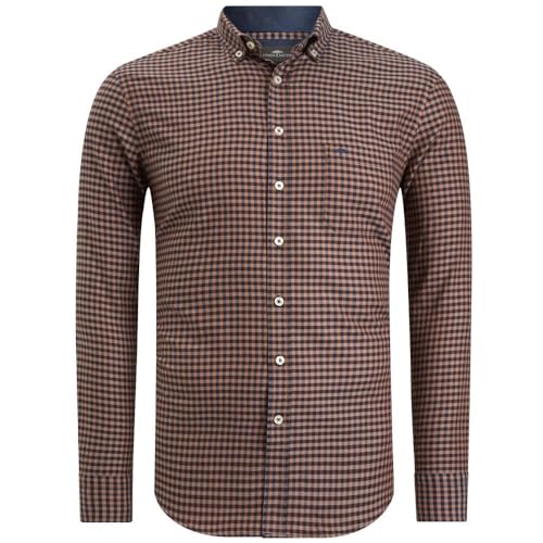 FYNCH-HATTON Kariertes Hemd mit Button-Down-Kragen Hazel/L FYNCH-HATTON Kariertes Hemd mit Button-Down-Kragen Hazel/L von FYNCH-HATTON