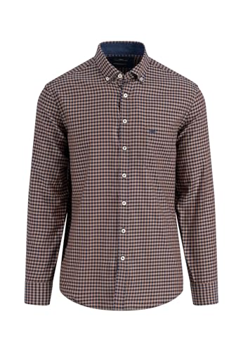 FYNCH-HATTON Kariertes Hemd mit Button-Down-Kragen Hazel/M von FYNCH-HATTON
