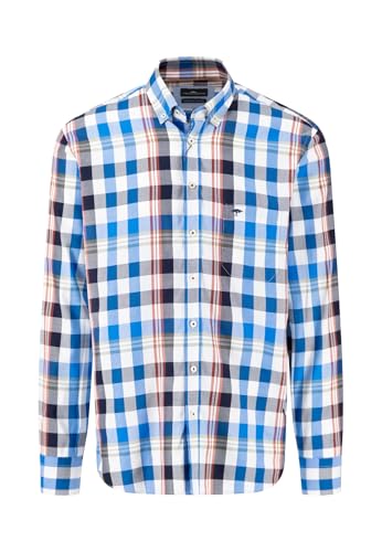 FYNCH-HATTON Kariertes Hemd mit Button-Down Kragen Vibrant Blue/L FYNCH-HATTON Kariertes Hemd mit Button-Down Kragen Vibrant Blue/L von FYNCH-HATTON