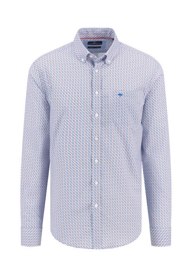 FYNCH-HATTON Karohemd mit Logo Stickerei von FYNCH-HATTON