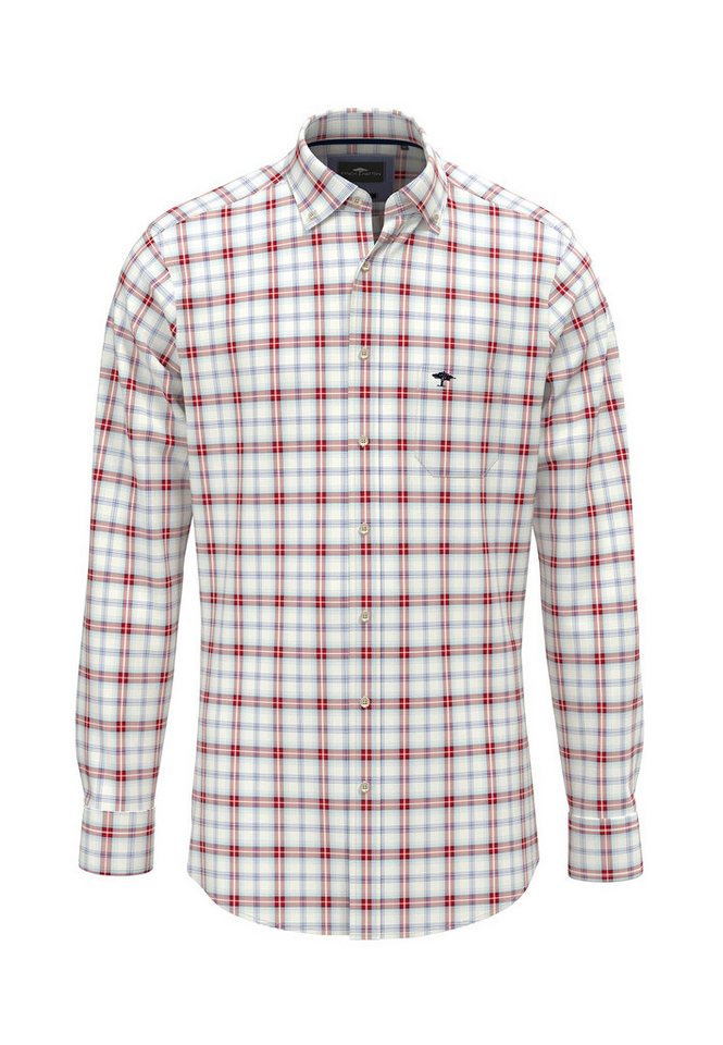 FYNCH-HATTON Karohemd mit Logo Stickerei von FYNCH-HATTON
