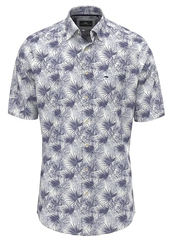 FYNCH-HATTON Kurzarm Hemd aus Baumwolle mit Kentkragen Navy/XL FYNCH-HATTON Kurzarm Hemd aus Baumwolle mit Kentkragen Navy/XL von FYNCH-HATTON