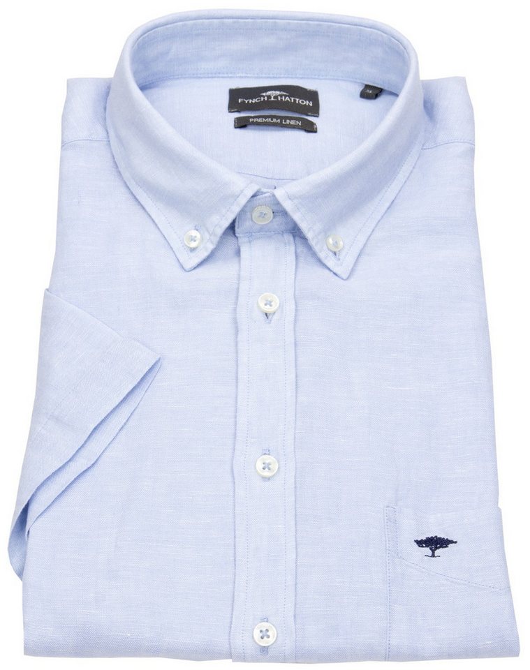 FYNCH-HATTON Kurzarmhemd Button-Down-Kragen von FYNCH-HATTON