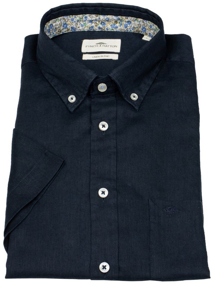 FYNCH-HATTON Kurzarmhemd Button-Down-Kragen von FYNCH-HATTON